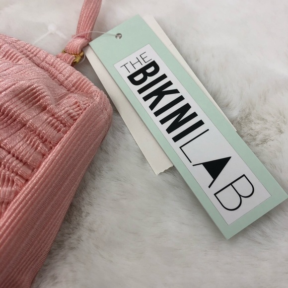 The Bikini Lab NWT Women's S Luster Bikini Top - Picture 7 of 10